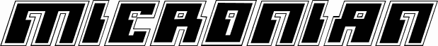 Micronian Academy Italic