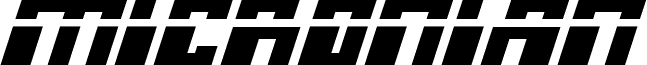 Micronian Laser Italic