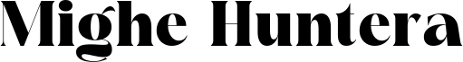 Mighe Huntera Regular
