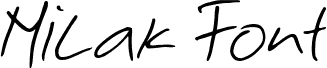 Milak Font