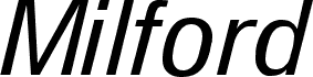 Milford Italic