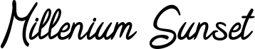 MilleniumSunset-Regular