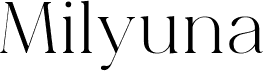Milyuna Regular