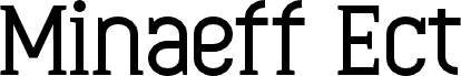 Minaeff Ect Bold