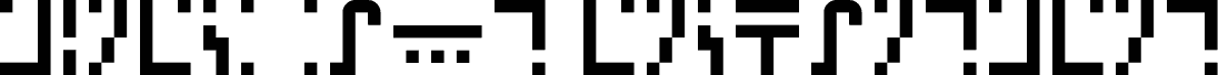 Preview of the minecraft enchantment Regular font