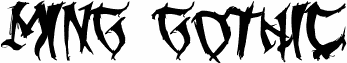 Ming Gothic