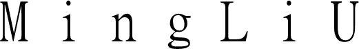 MingLiU