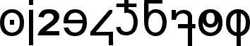 minuscule digits