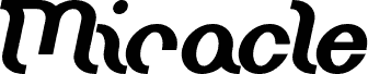 Aperçu de la police Miracle Bold Italic