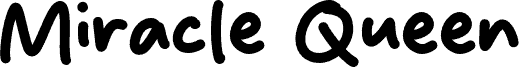 Miracle Queen font