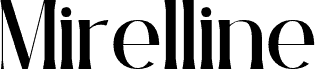 Mirelline Regular písmo