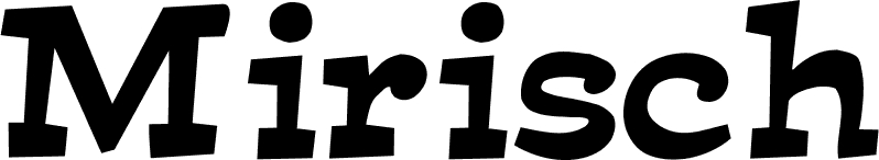 Mirisch font