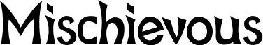 Mischievous Sans Serif