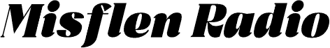 Misflen Radio DEMO VERSION Italic fuente