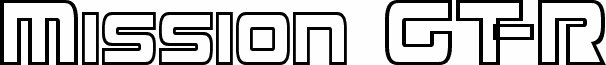 Mission GT-R Hollow Condensed
