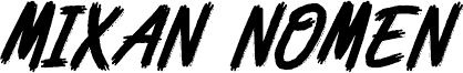 Mixan Nomen carattere