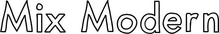 MixModernOutline