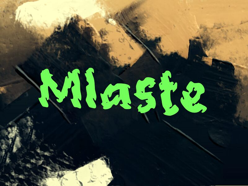 Mlaste — Font presentation