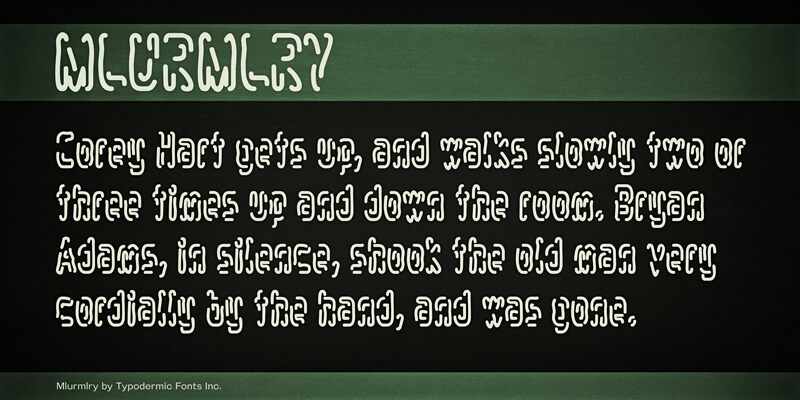 Mlurmlry Font
