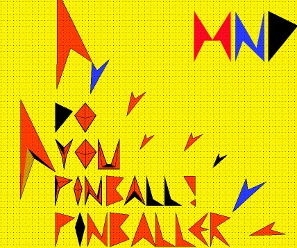 MND Pinballer Czcionka
