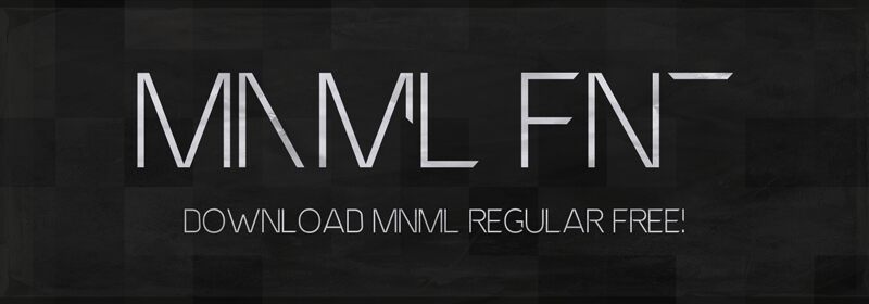 MNML FNT Schriftart