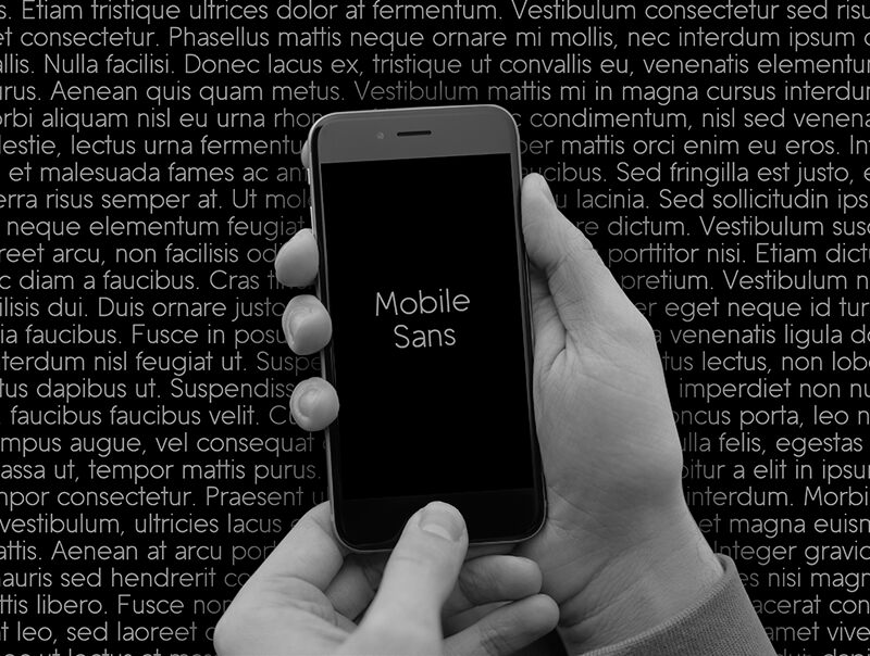 Mobile Sans フォント