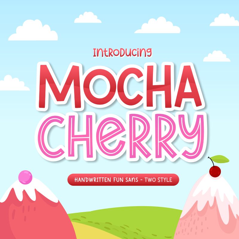 Mocha Cherry Шрифт