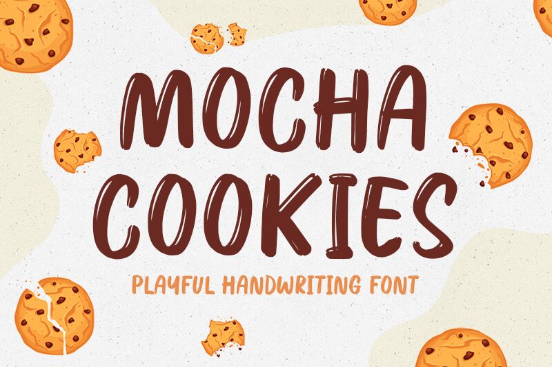 Mocha Cookies Czcionka