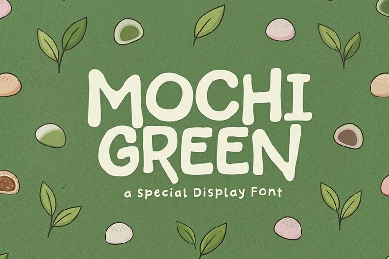 Mochi Green — Presentazione del carattere