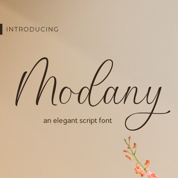 Modany Czcionka
