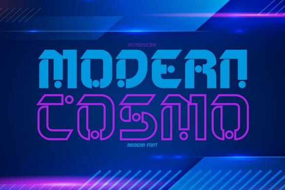 Modern Cosmo — عرض الخط