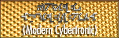 Modern Cybertronic Schriftart