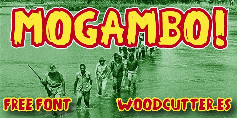 MOGAMBO! Druh písma