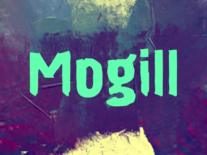 M Mogill Шрифт