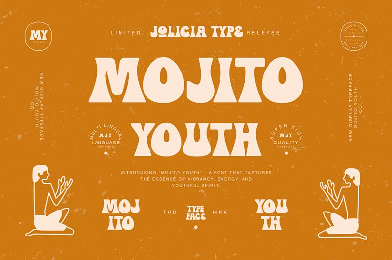Mojito Youth Schriftart