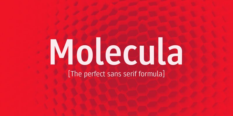 Molecula Schriftart