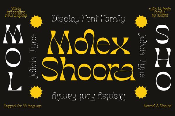 Molex Shoora Schriftart