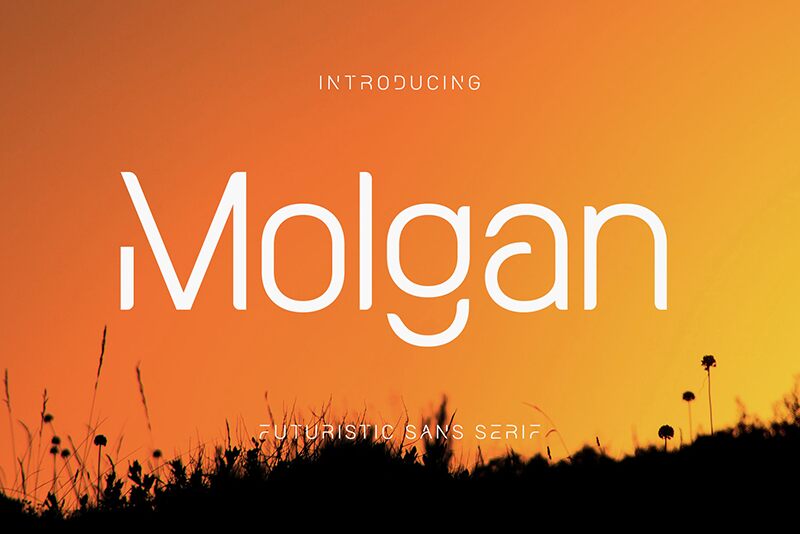 Molgan Schriftart