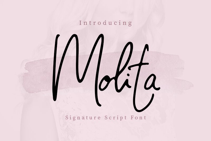 Molita Schriftart