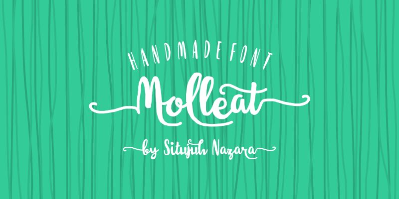 Molleat Schriftart