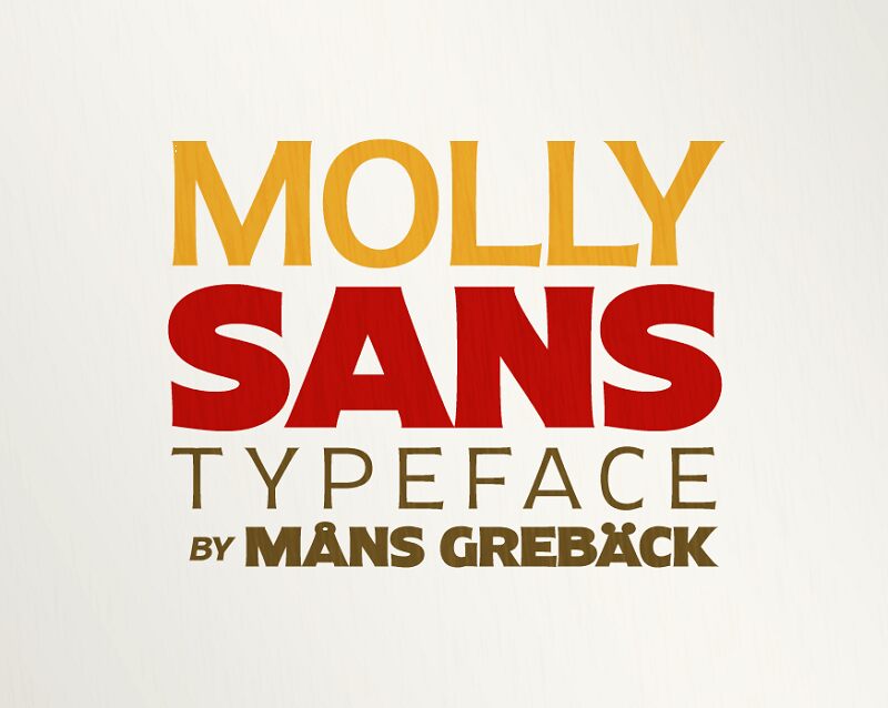 Molly Sans Schriftart
