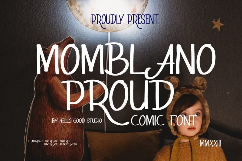 Momblano Proud Schriftart