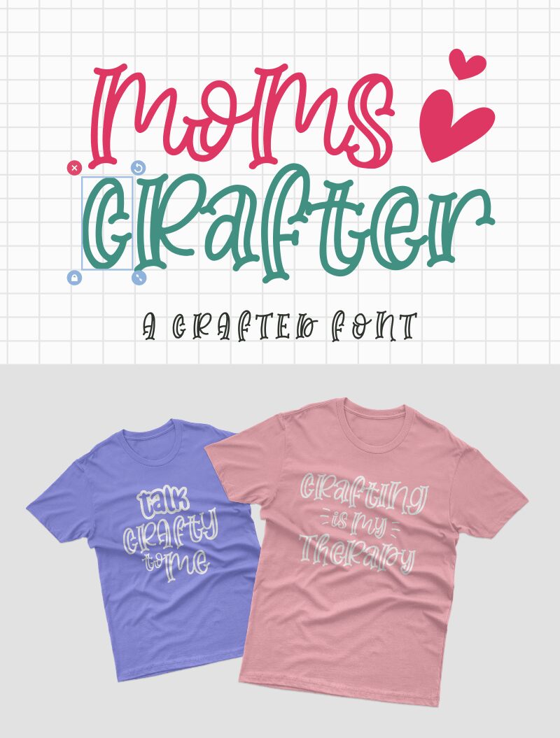 Moms Crafter Schriftart