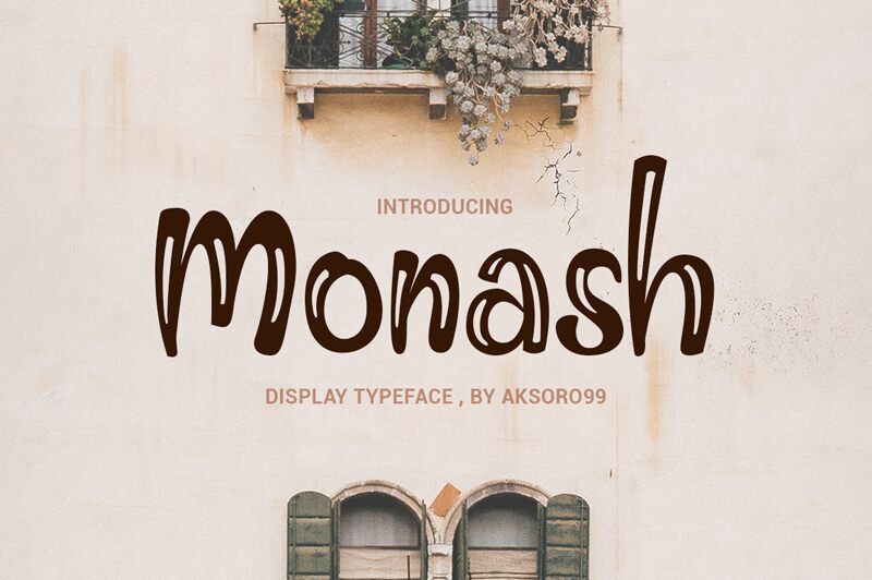 Monash Schriftart