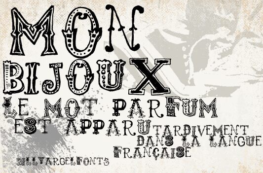 monbijoux Font