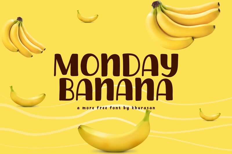 Monday Banana Czcionka