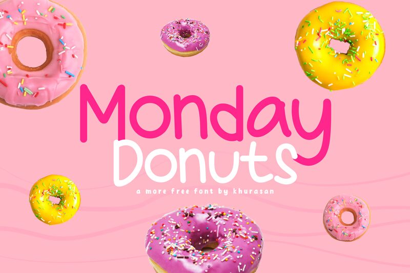 Monday Donuts Czcionka