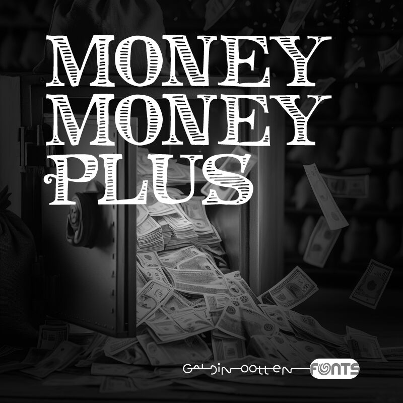 Money Money Schriftart