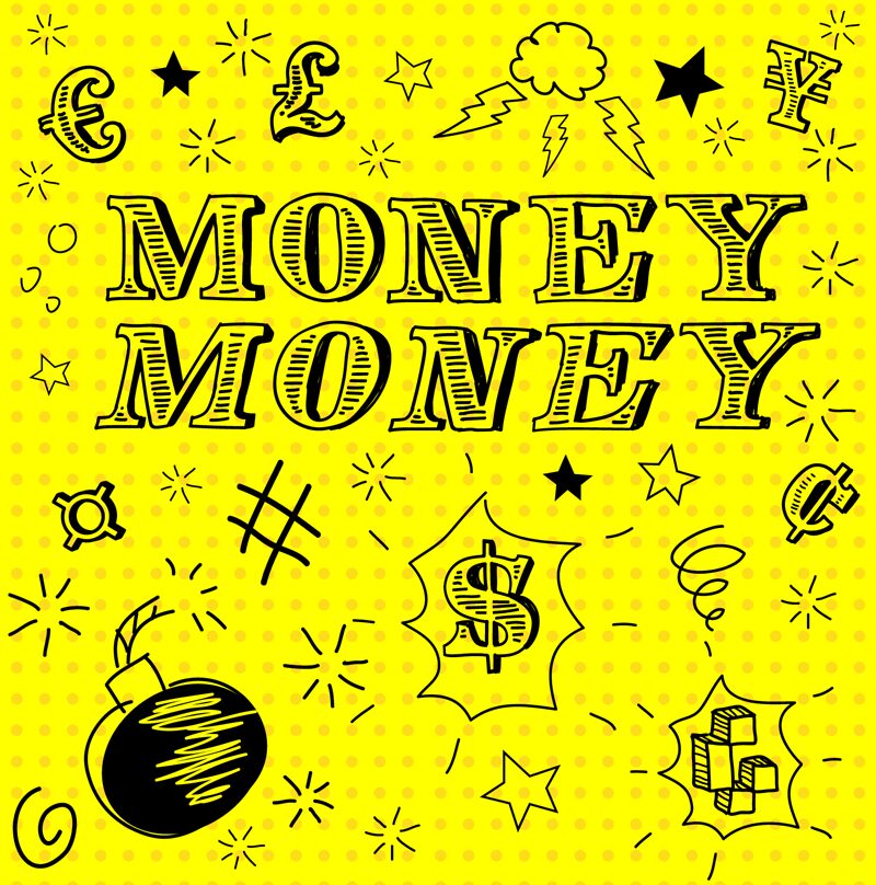 Money Money Schriftart