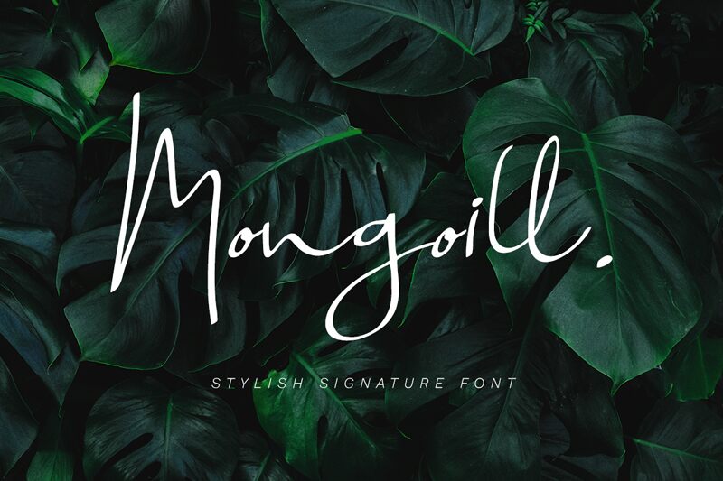 Mongoill Schriftart
